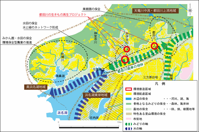 奥浜名湖地域　ゾーニング図