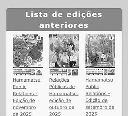 Informativo de Hamamatsu