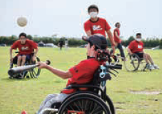 車椅子ソフトボール