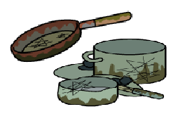 Pots, pans