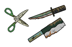 Dangerous bladed items*