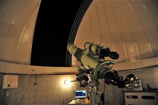 水窪文化会館の天体観測ドーム