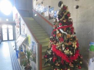 水窪文化会館のクリスマスツリー