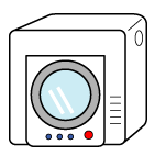 Mga washing machine at dryer