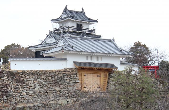 浜松城（天守閣と天守門）