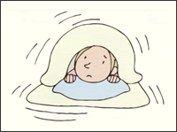 哦!地震!