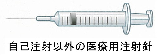 自己注射以外の医療用注射針