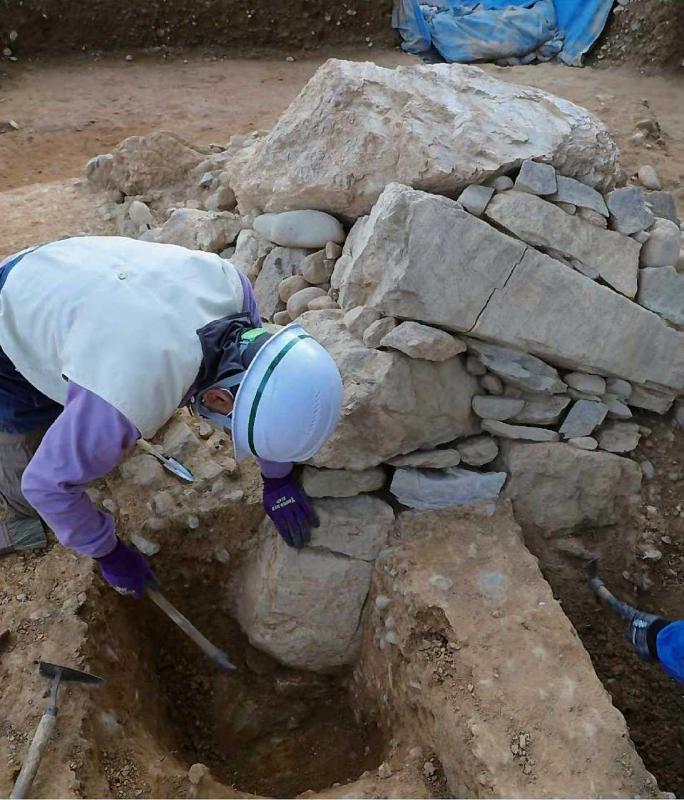 Photos of the excavations