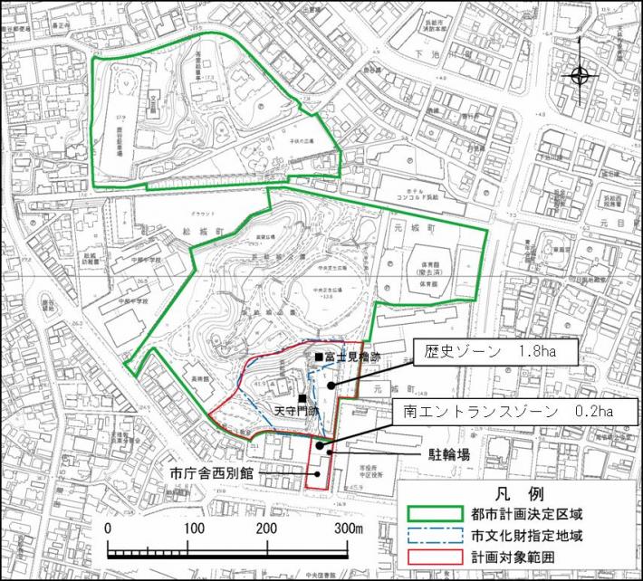 図：計画対象範囲