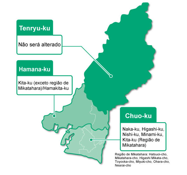 No dia 01 de janeiro de 2024, os distritos administrativos de Ha