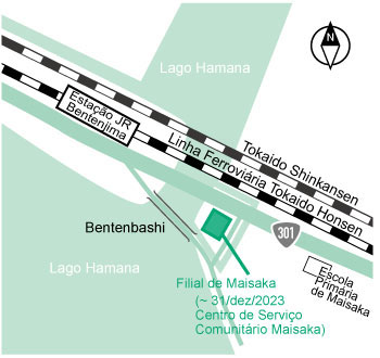 Filial de Maisaka (localização)