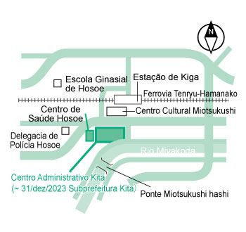 Centro Administrativo Kita (localização)