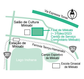 Sucursal Mikkabi (localização)