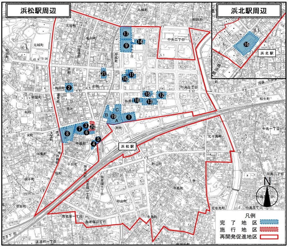 事業地区位置図