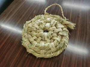 完成した鍋敷き