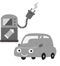 電気自動車イラスト