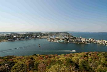 大草山から望む浜名湖
