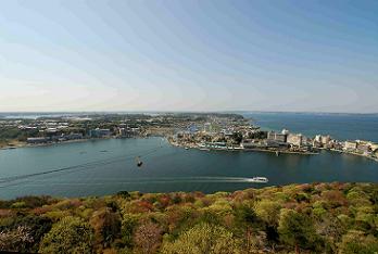 大草山から望む浜名湖