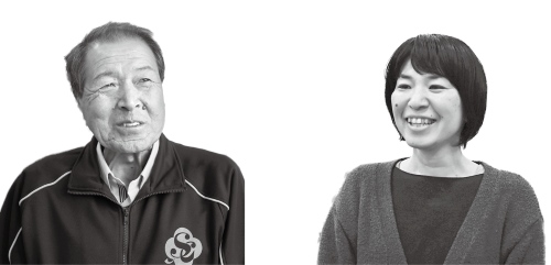 西澤 章司さん、井上 紗由美さん