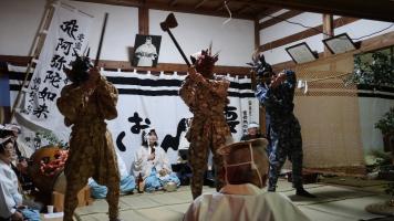 懐山おくない鬼の舞