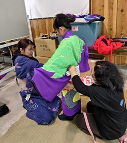 雄踏歌舞伎中央区つながるフェスタブース