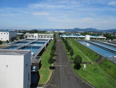 供用開始から56年経過した大原浄水場