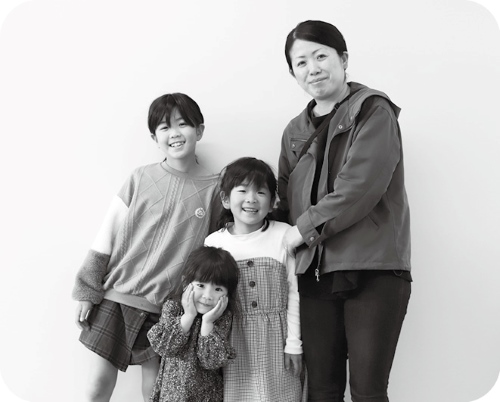 深井さん家族