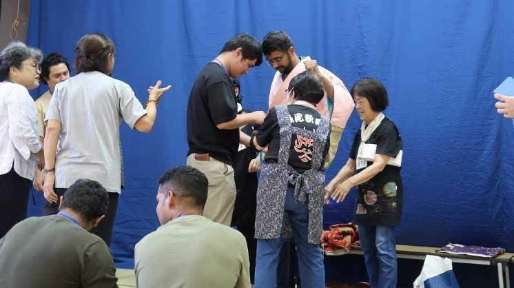 着付け体験