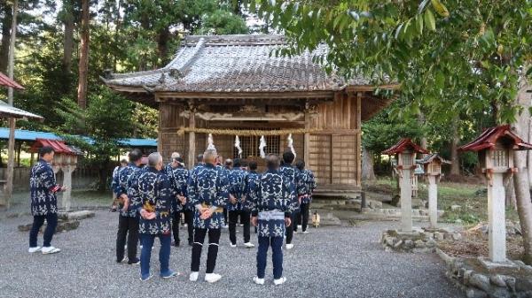 R6犬居のつなん曳、熱田神社参拝