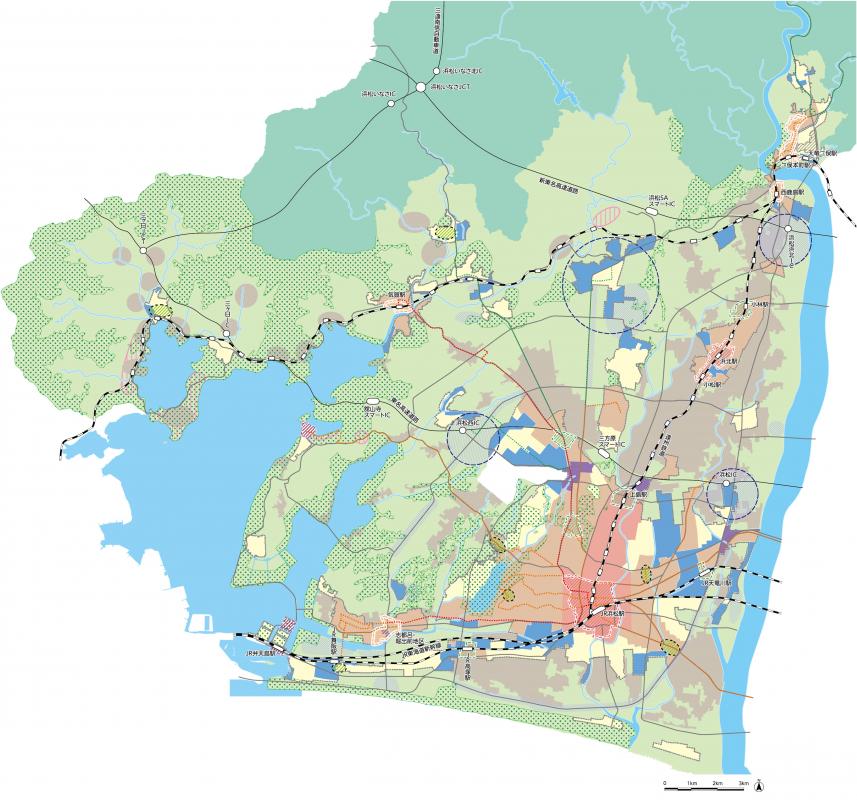 土地利用の運用方針図