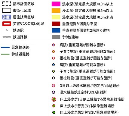 凡例（想定最大）