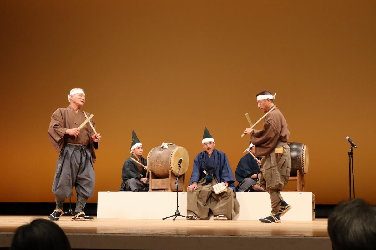 関東ブロック民俗芸能大会、西浦の田楽