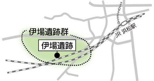 伊場遺跡地図