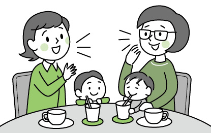 子育て仲間を作りましょう