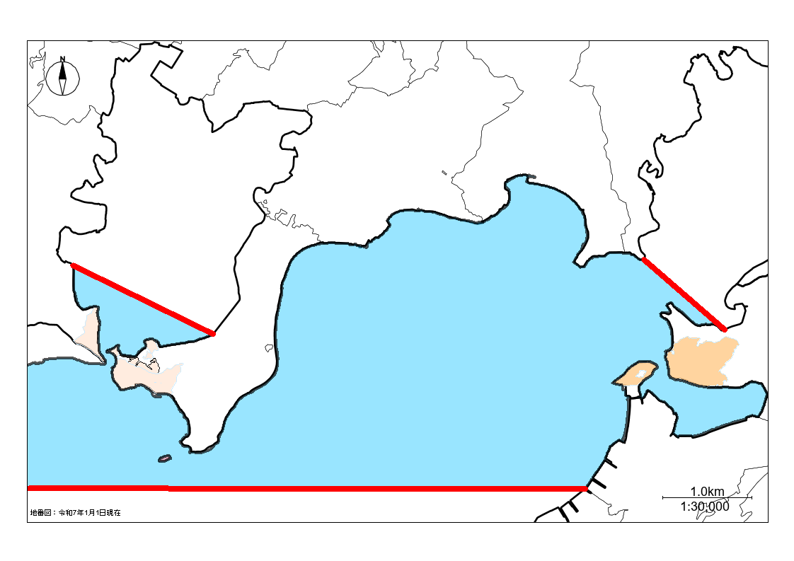 浜名湖指定地全域図