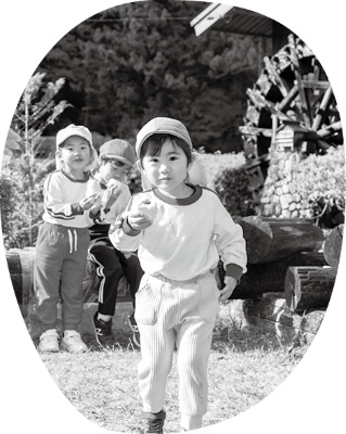 「おまんじゅう、おいしかったよ!」