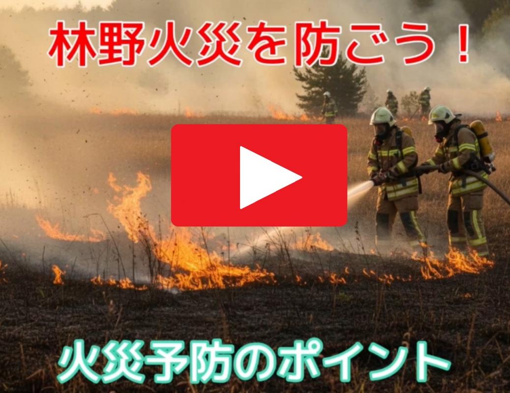 林野火災動画