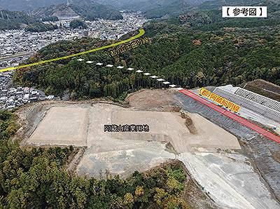 一部で整備が進められている阿蔵船明線