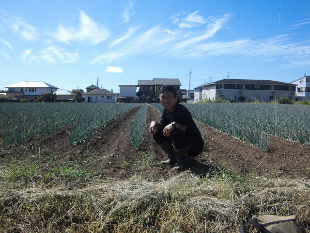 白ねぎ農家立尾さん