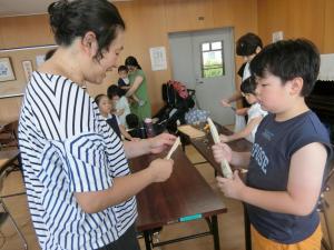 先生にアドバイスもらって