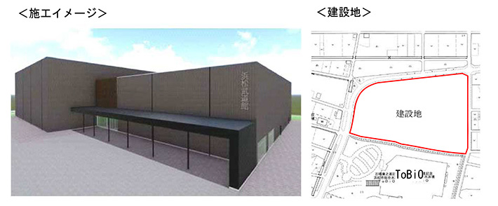 施工イメージ 建設地