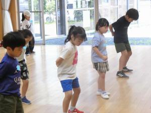 さらに難しいステップの練習