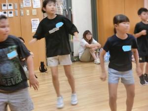 ステップの練習