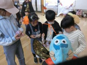 お菓子をもらいました