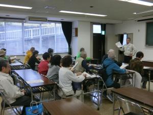 浜松市保健所での講話の様子