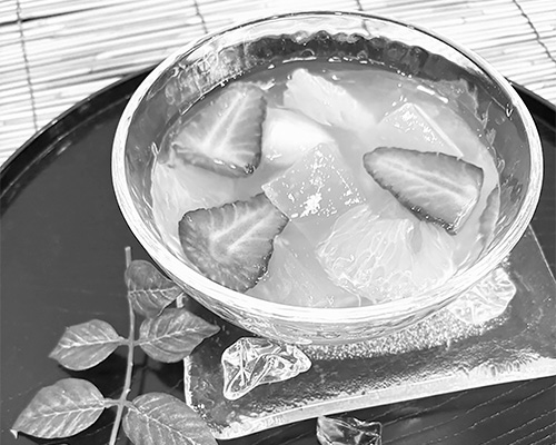 ハチミツレモン風味　水わらび餅