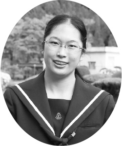 3年生(佐久間地区から通学) 山桐加琳(かりん)さん