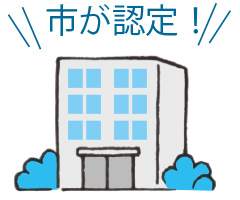 市が認定