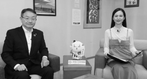 浜松市長 中野祐介、井川 絵美さん(浜松市在住、タレント)