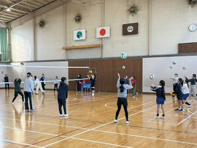 地域クラブの体験会の様子
